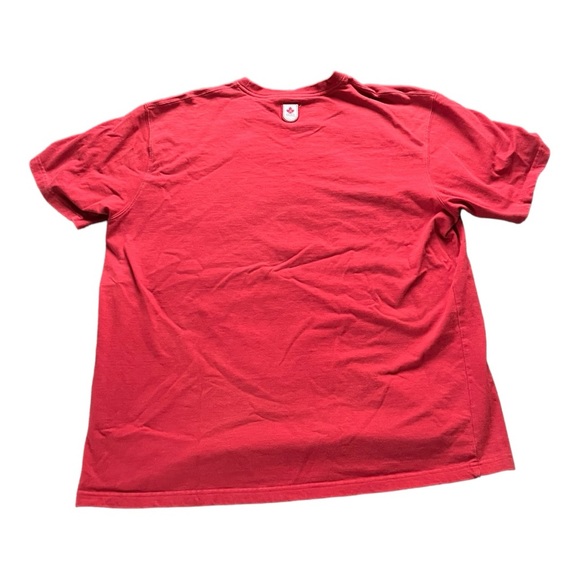 Men’s Olympics Team Canada Red Graphic Short Sleeve T Shirt - Picture 2 of 6